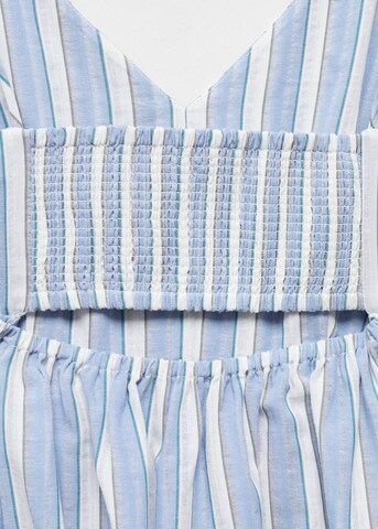 MANGO Лятна рокля 'Cristi' в синьо