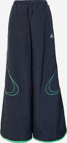 mėlyna ADIDAS ORIGINALS Kliošinis Kelnės 'TEAMGEIST': priekis