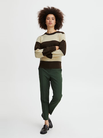Pull-over 'EDEN' ICHI en marron