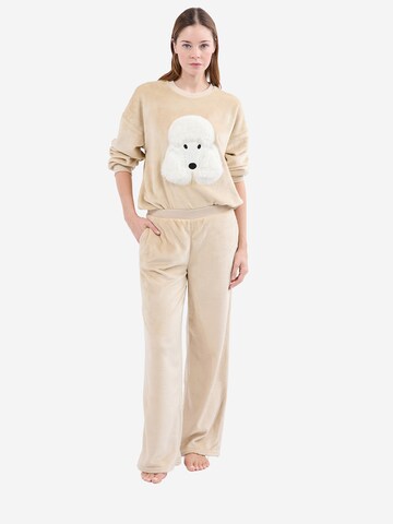 ETAM Pyjamabroek 'Hugo' in Beige
