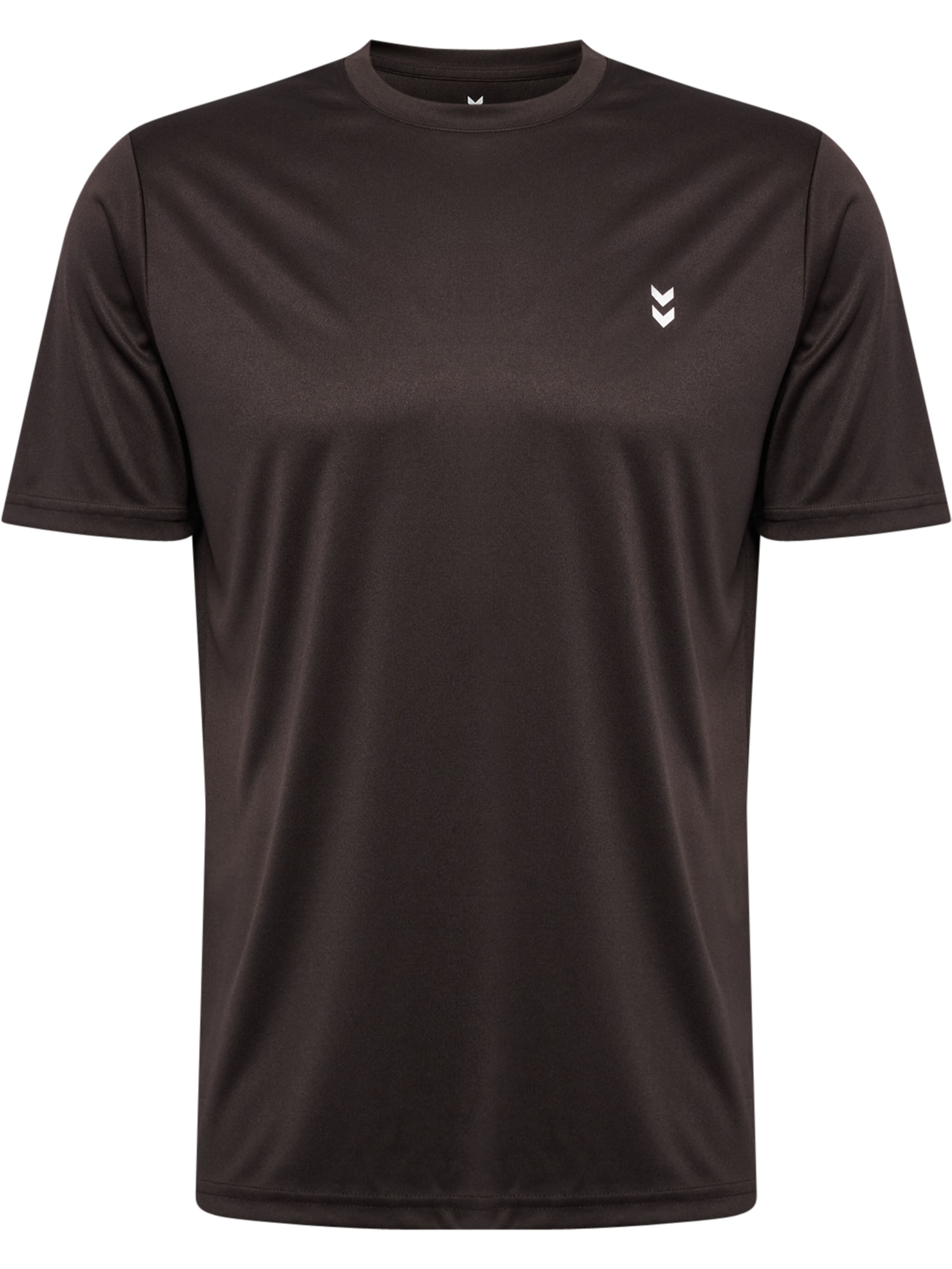 Hummel Performance shirt 'Pulse' in Brown: front