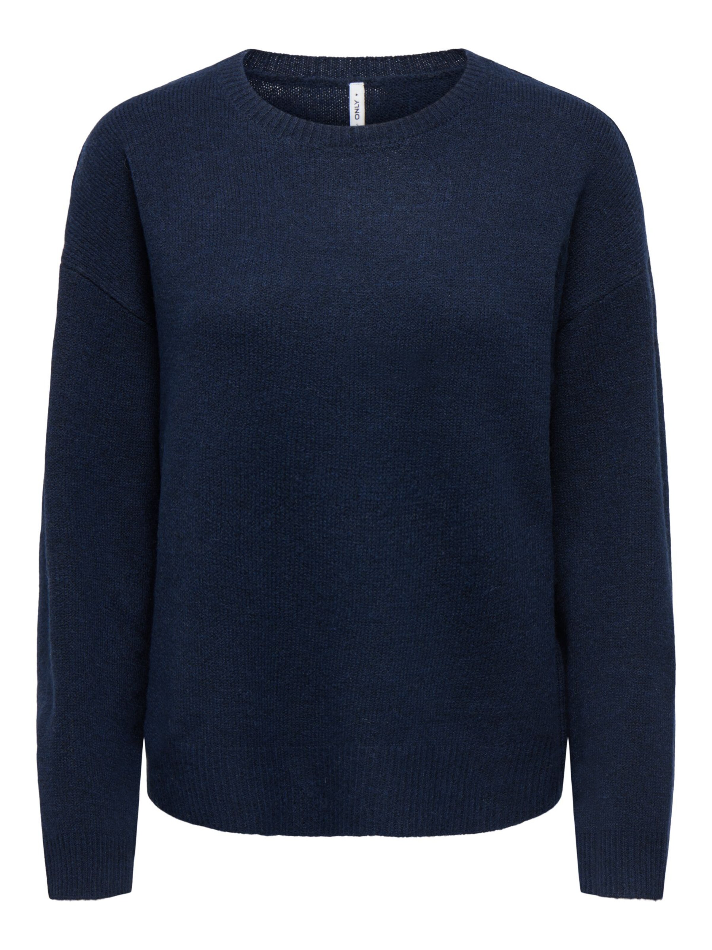 Pull-over 'ONLOLIVIA' ONLY en bleu : devant