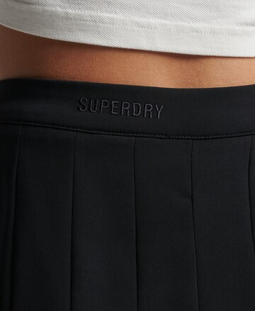 Superdry Športová sukňa - Čierna