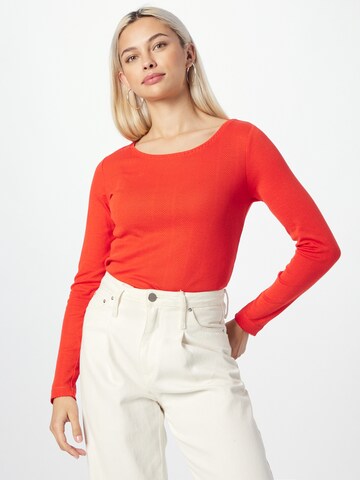 ESPRIT Shirt in Rood: voorkant