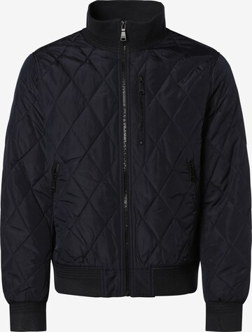 Finshley & Harding Between-Season Jacket in Blue: front