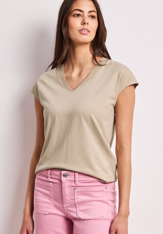 STREET ONE Shirt in Beige: front