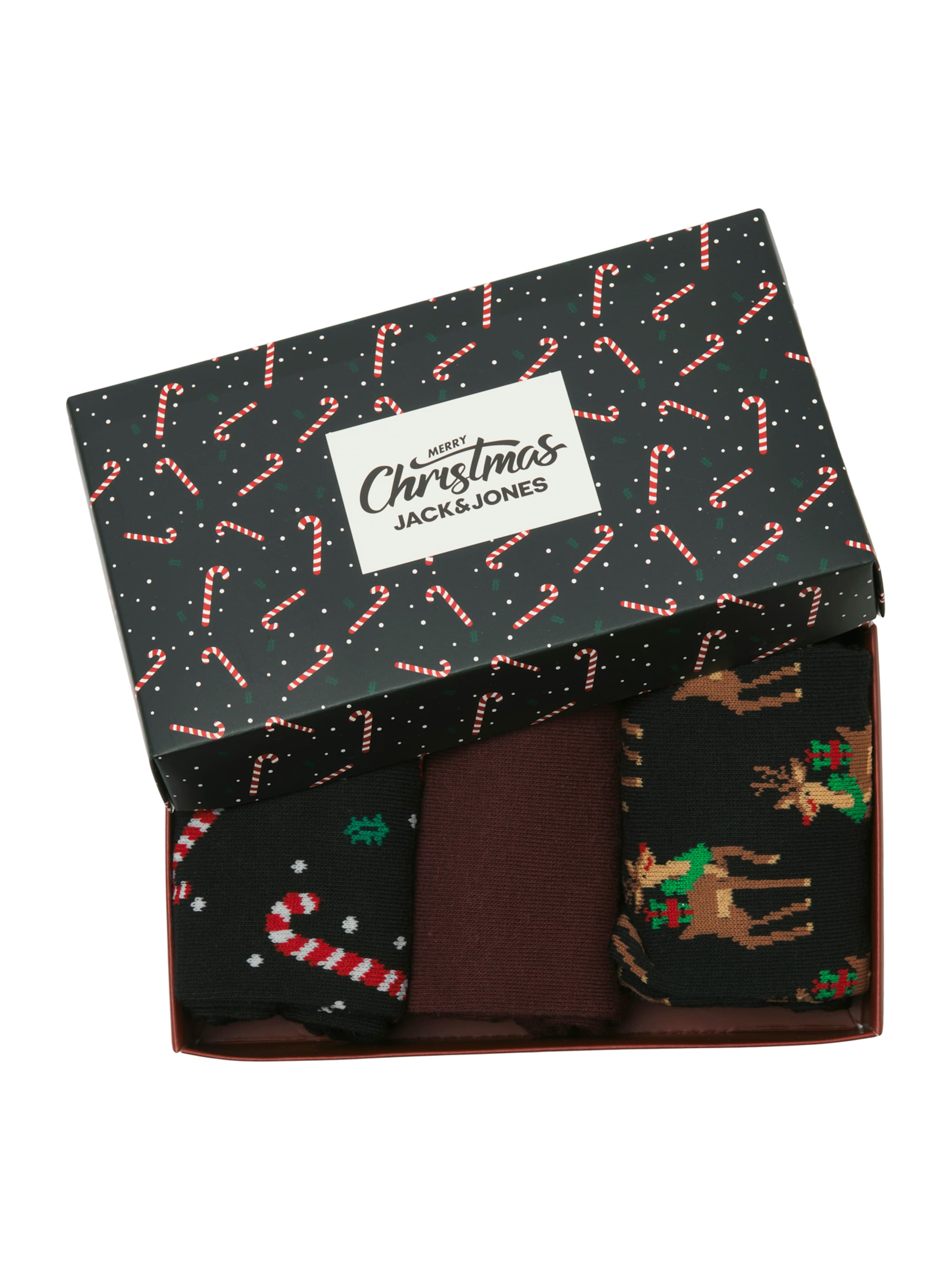 JACK & JONES Nogavice 'JACCANDY' | črna barva