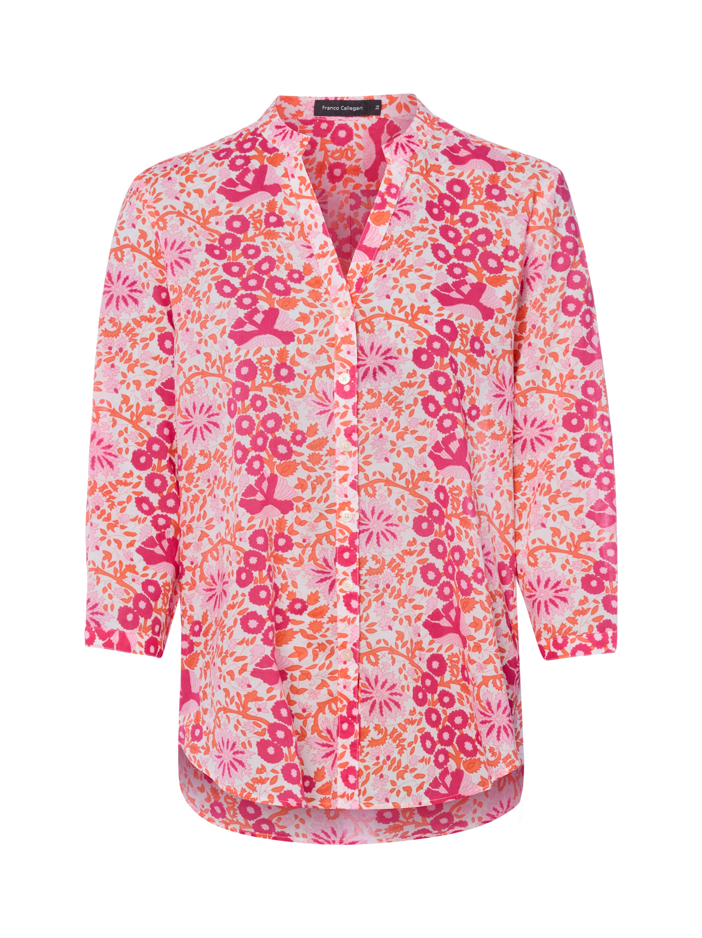 Franco Callegari Blouse in Pink: front