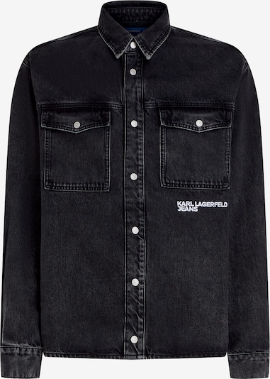 KARL LAGERFELD JEANS Paita koossa L värissä musta denim / valkoinen, Tuotenäkymä