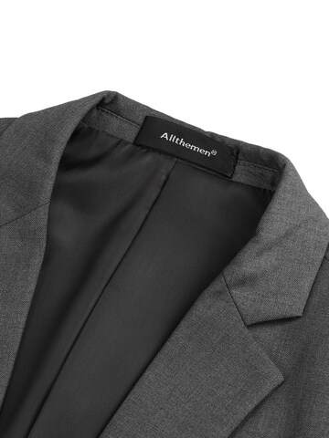 YOUTHUP Slim fit Suit Jacket in Grey