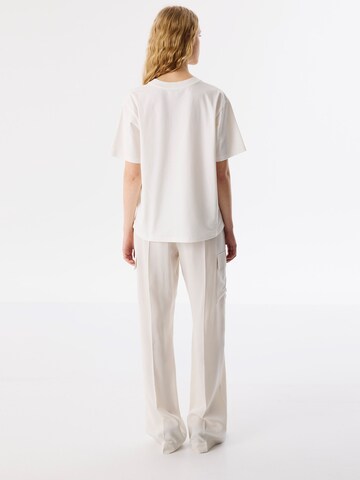Twist Shirt in Beige