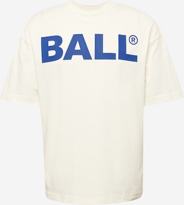 T-shirt 'BALL' Ball en blanc : devant