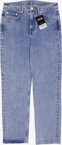 Arket Jeans in 27 in Blue: front