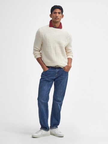 Barbour Svetr 'Casey' – bílá