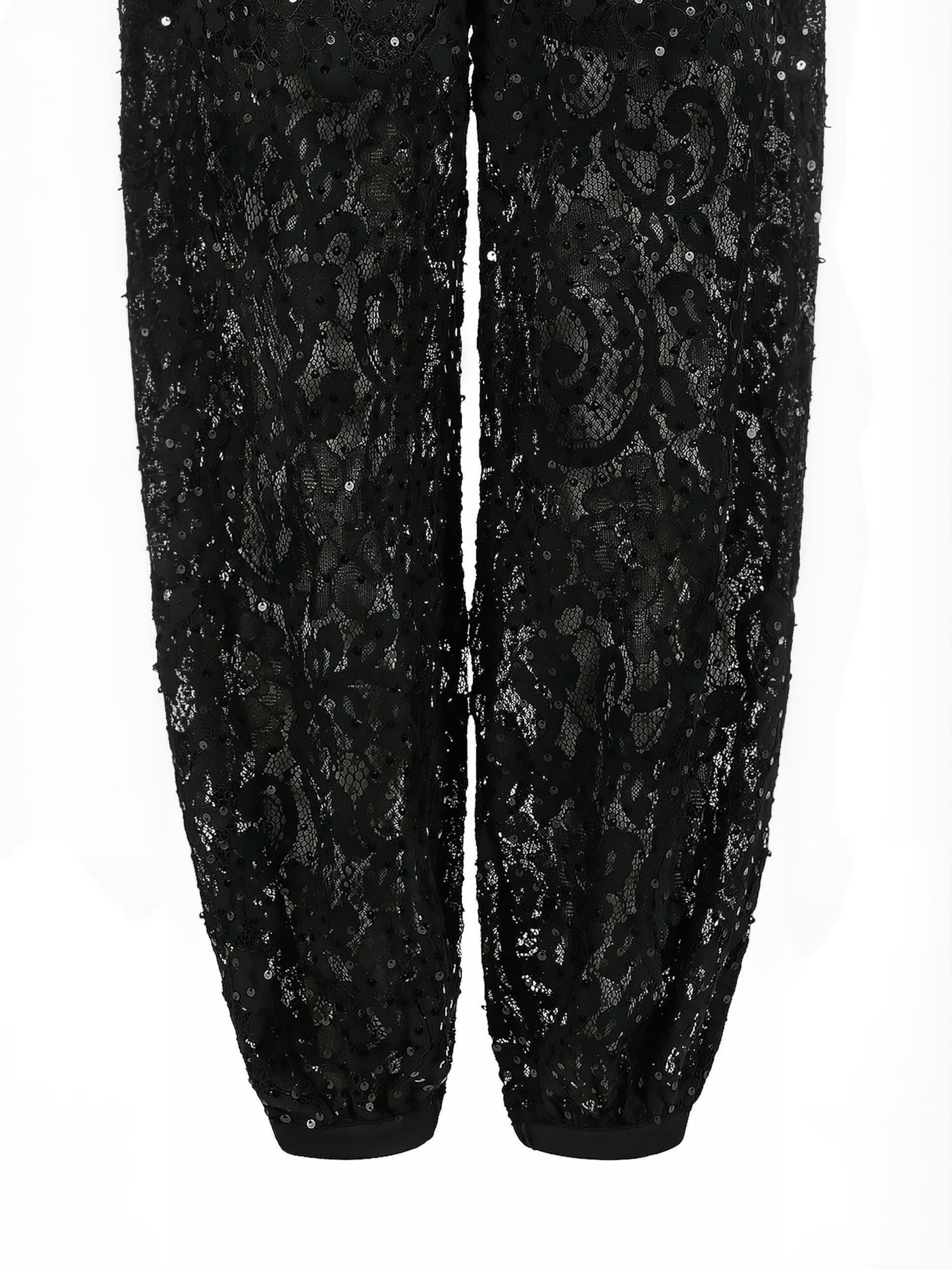 Coster Copenhagen - regular Pantalón ' Ballon ' en negro: frente