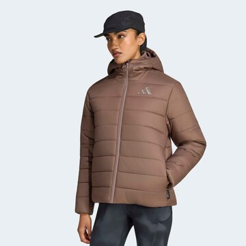 ADIDAS TERREX Outdoorjacke 'Essentials' in Braun: Vorderseite