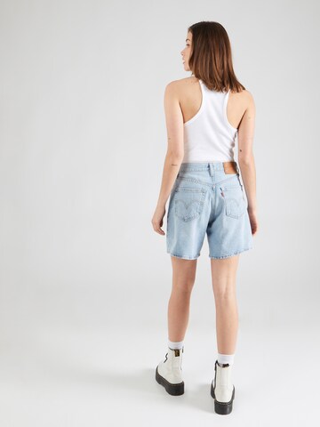 Loosefit Pantalon 'High-Rise Baggy Shorts' LEVI'S ® en bleu