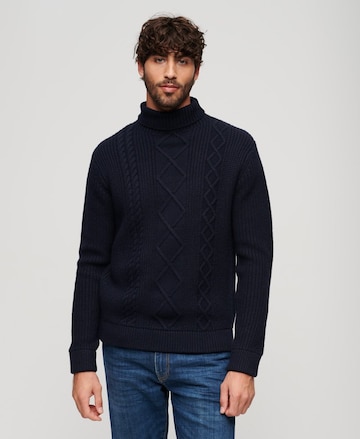 Superdry Sweater in Blue: front