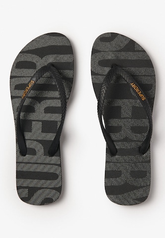 Superdry & Co Zehentrenner 'Essential' in Schwarz