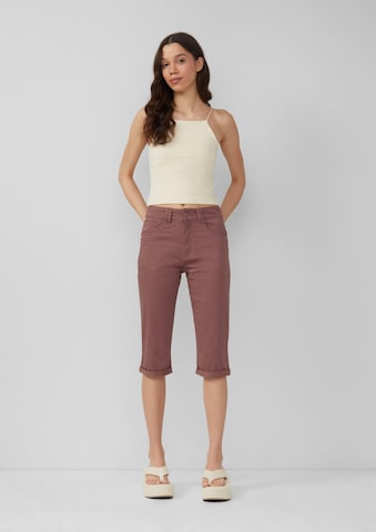 QS Slimfit Broek 'Catie' in Roze