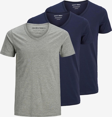 JACK & JONES Shirt 'Essentials' in Grey: front