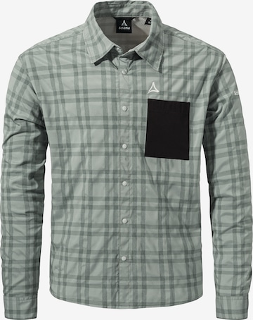 Coupe regular Chemise fonctionnelle ' Bike Shirt Style Jalpuh MNS ' Schöffel en gris : devant