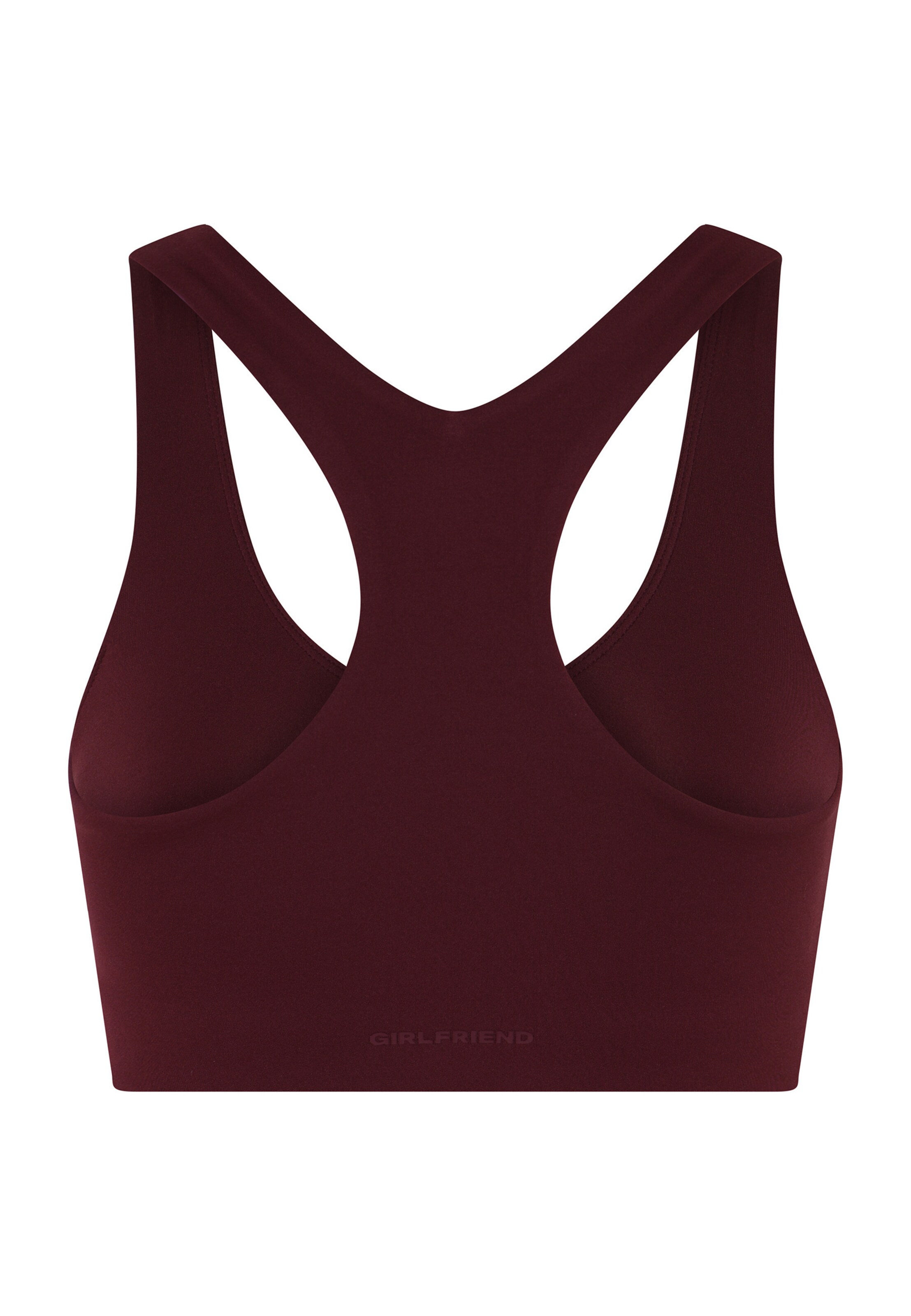 Girlfriend Collective Bustier Urheilurintaliivit 'Float Lola' värissä punainen