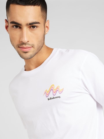 T-Shirt 'SEGMENT' BILLABONG en blanc