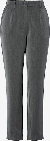 Pantalon à pince 'PCKamil' PIECES en gris : devant