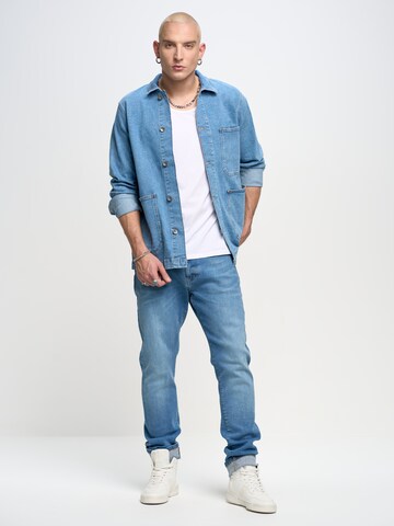 BIG STAR Regular Jeans 'Harper' in Blauw