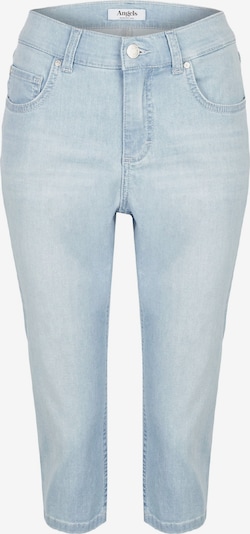 Angels Slim Fit Jeans Capri-Jeans Anacapri im Used-Look in blau, Produktansicht