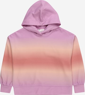 Sweat-shirt s.Oliver en rose : devant