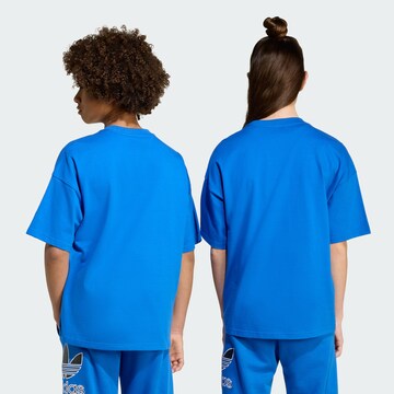 T-Shirt 'Trefoil' ADIDAS ORIGINALS en bleu