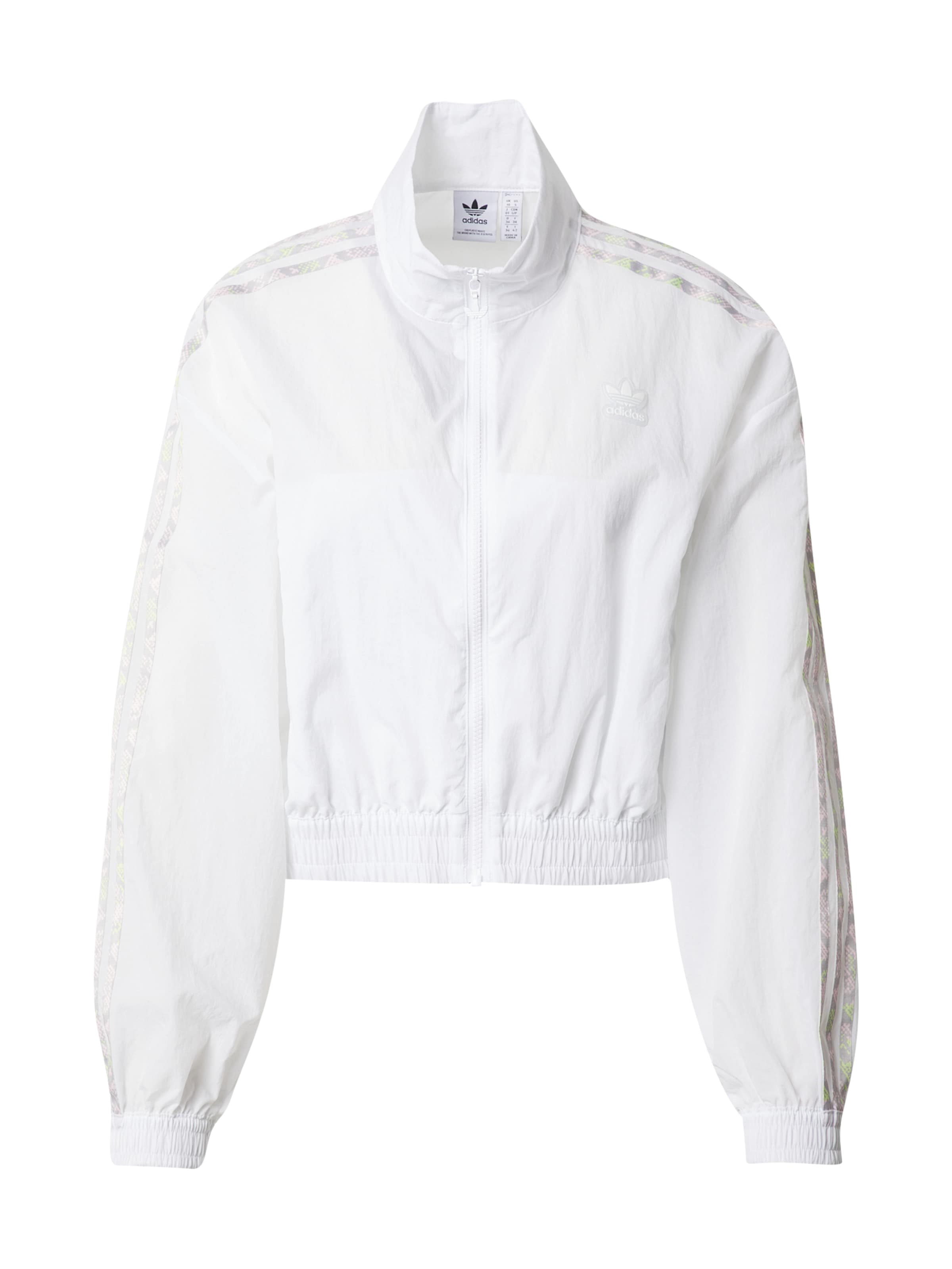 Giacca di mezza stagione di ADIDAS ORIGINALS in bianco: frontale