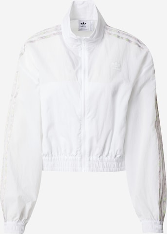 Veste mi-saison ADIDAS ORIGINALS en blanc : devant