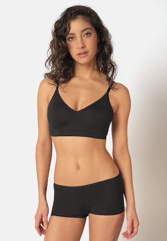 Skiny Bustier BH in Zwart