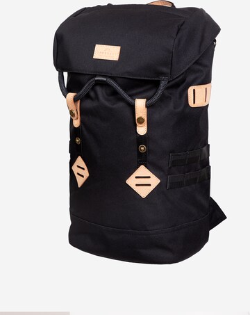 Doughnut Rucksack 'Colorado' in Schwarz