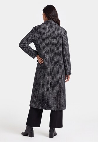 usha BLACK LABEL Between-Seasons Coat in Black