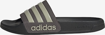 Claquettes / Tongs 'Adilette' ADIDAS ORIGINALS en noir : devant