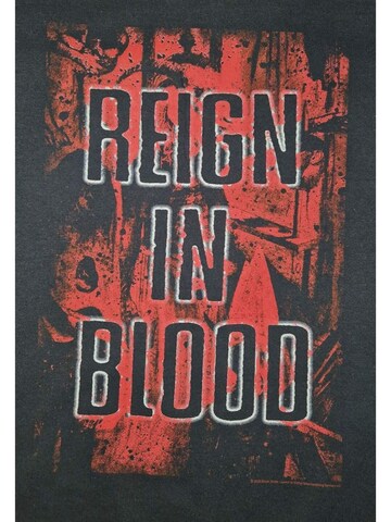 Slayer Bluzka sportowa 'Slayer Reign in Blood Logo Zip-up Kapuzenpullover' w kolorze czarny