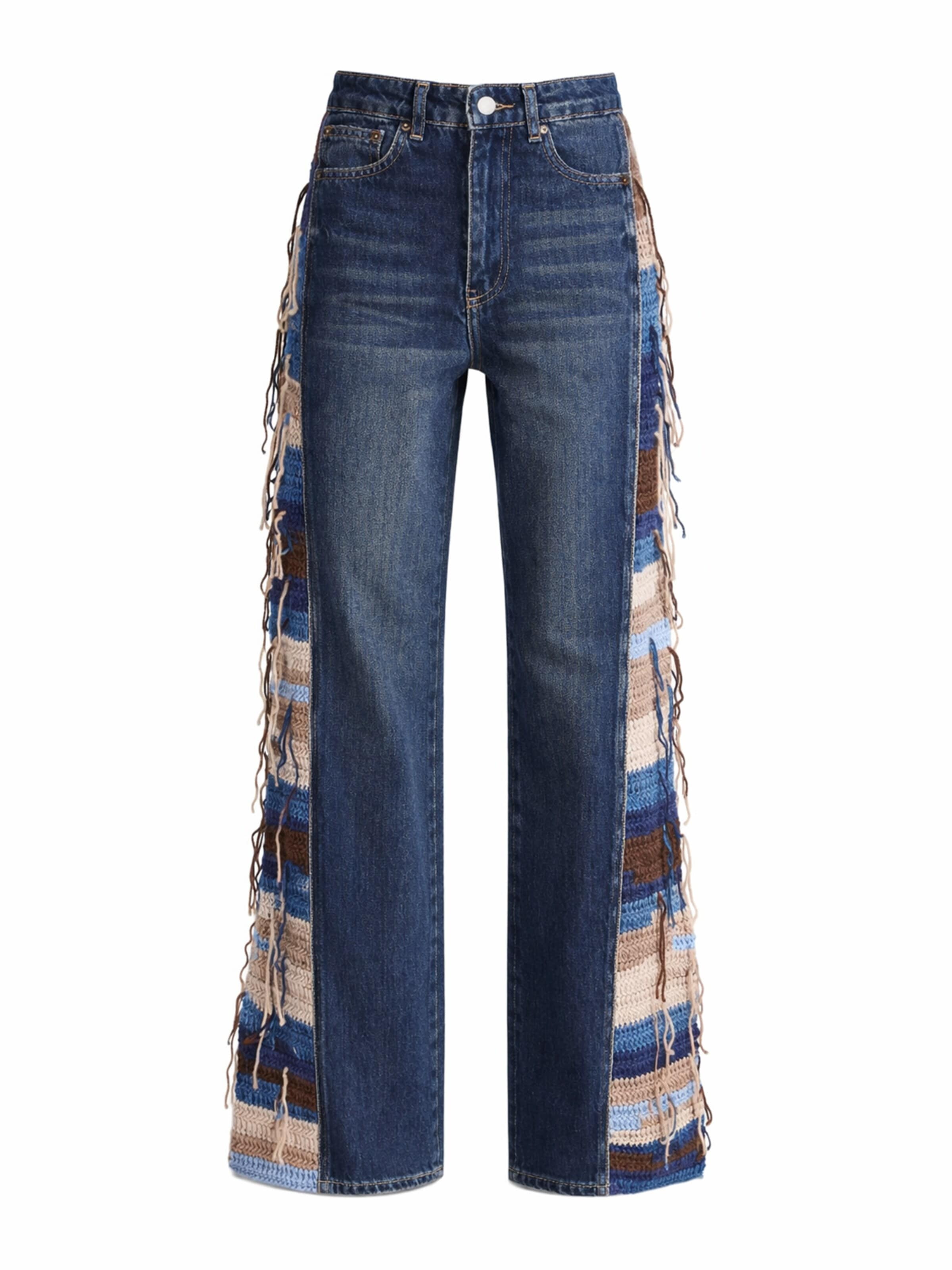 IT'S BASIC Flared Jeans 'Flare High Rise Jeans' in Blue: front