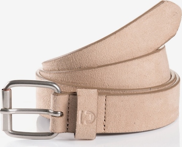 Ceinture 'MIA' TOM TAILOR DENIM en beige : devant