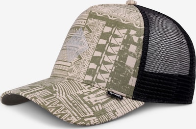 DJINNS Boné 'HFT ShirtFab #3' em bege / verde, Vista do artigo
