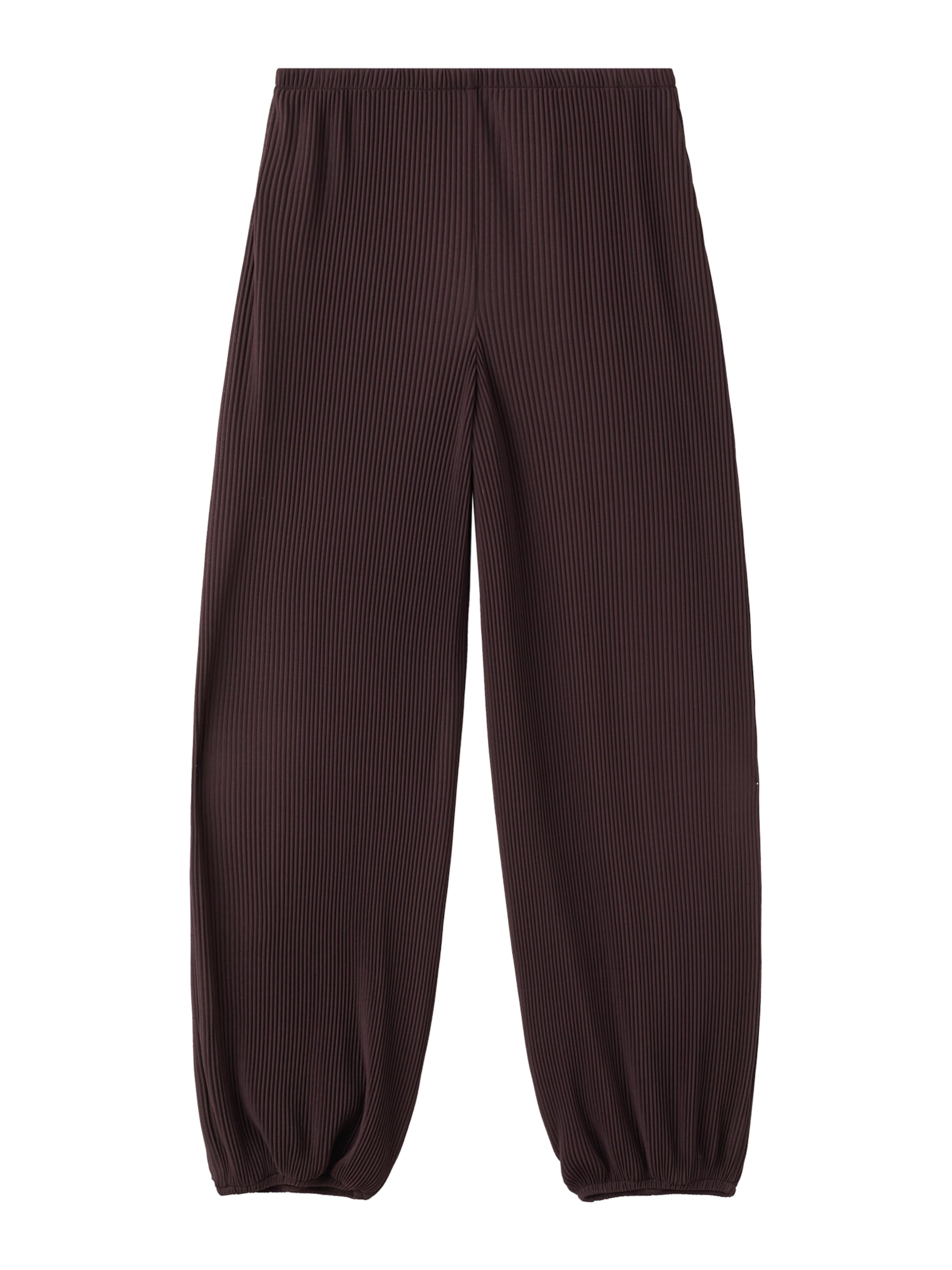 MANGO Loosefit Hose 'GEMMA' in Braun: Vorderseite