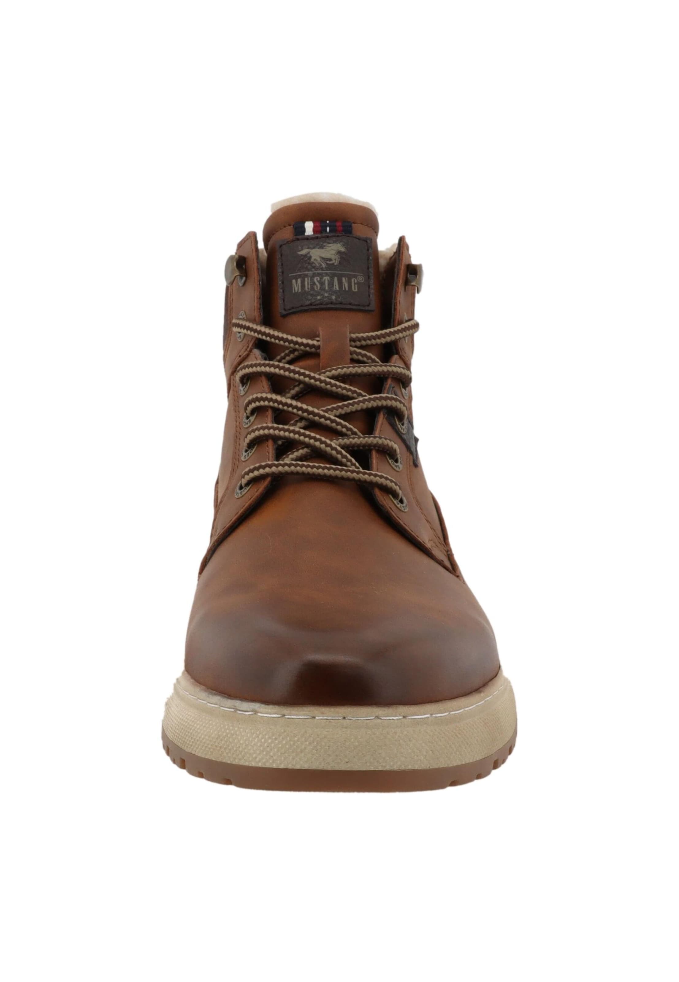 Bottines à lacets 'Puno' MUSTANG en marron