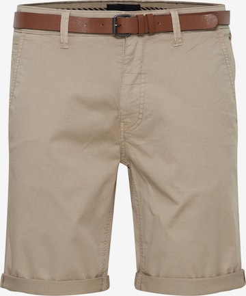 BLEND Chino trousers in Beige: front