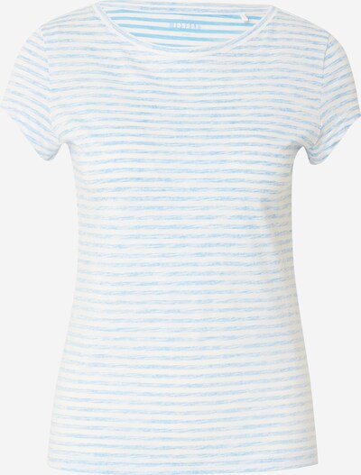 MUSTANG T-Shirt 'Lima' in azur / weiß, Produktansicht