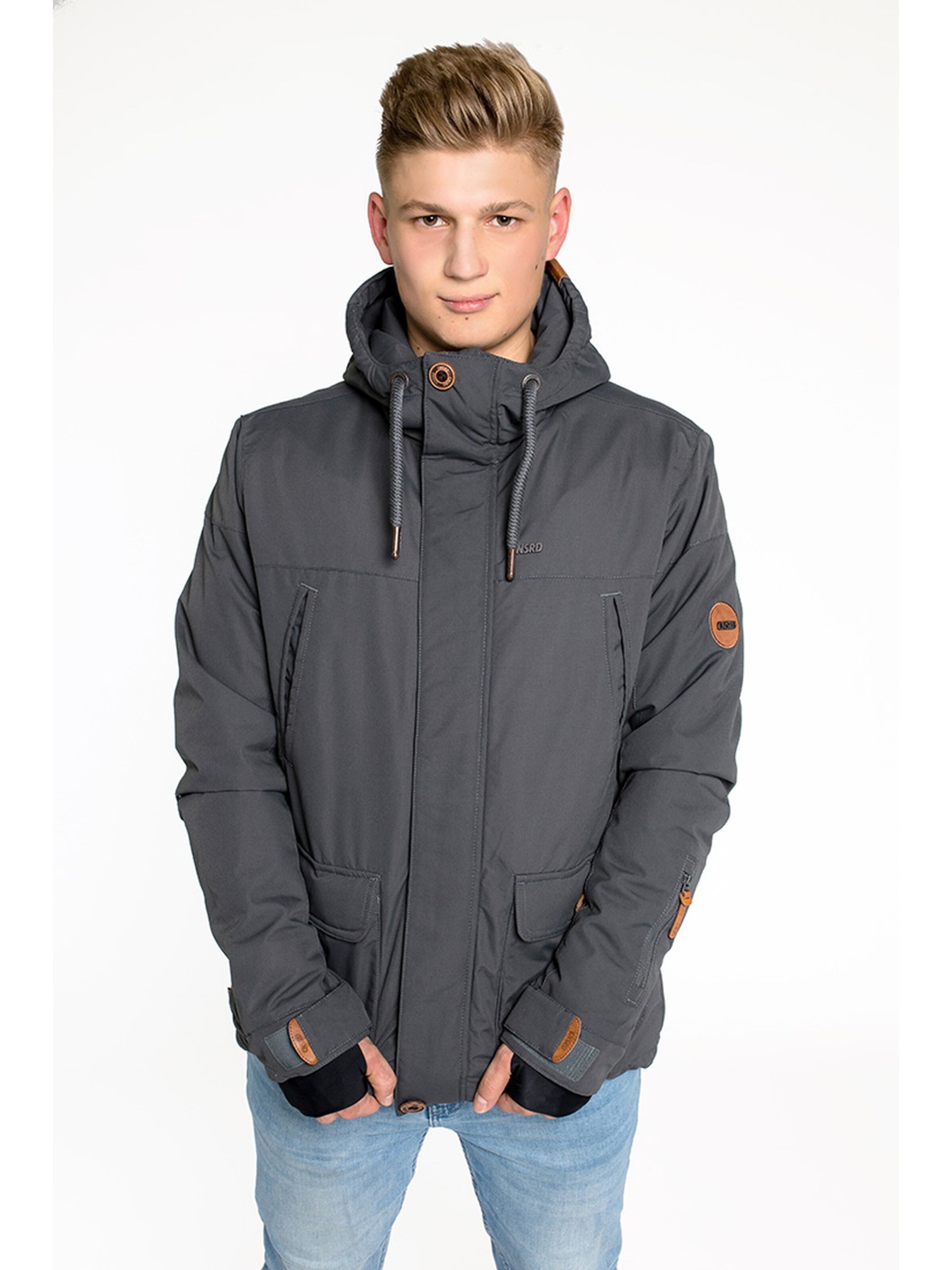 CNSRD Übergangsparka 'FINN II JKT MEN'‌‌ in Grau: Vorderseite