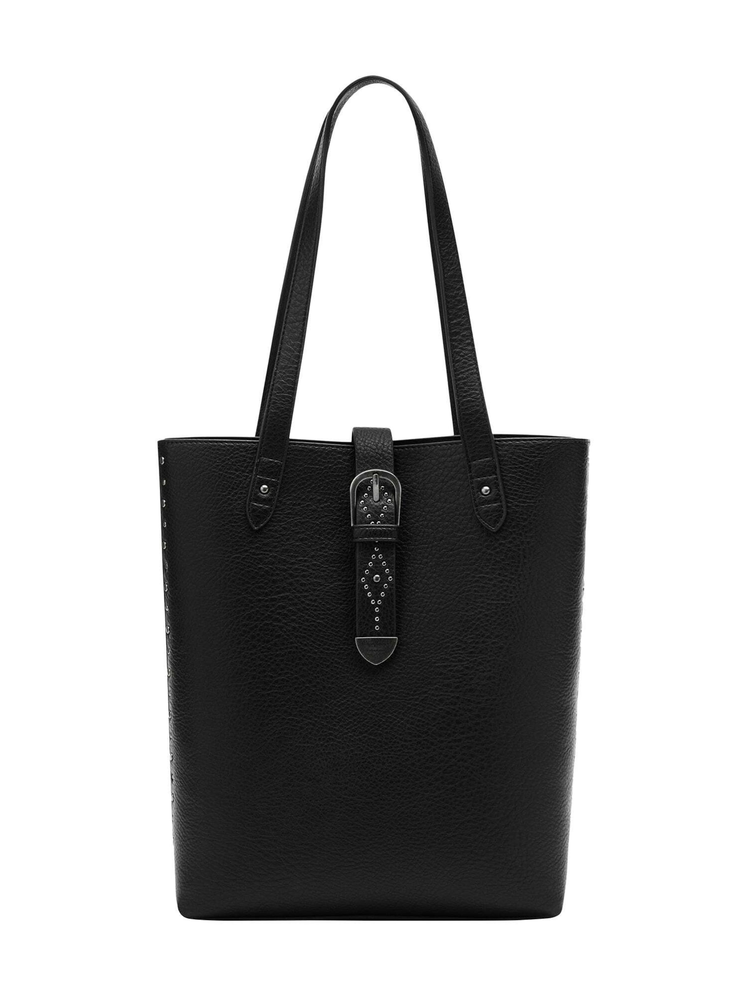 Pepe Jeans - Bolso de hombro en negro: frente