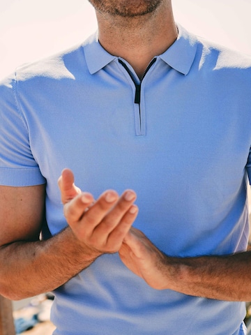 T-Shirt 'DAP' Suitable en bleu